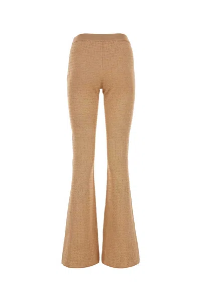Givenchy Textured Knit Flared Leg Pant