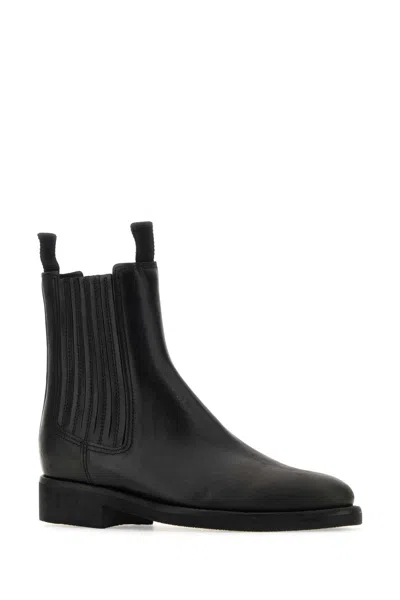 Golden Goose Streamlined Leather Chelsea Ankle Boots