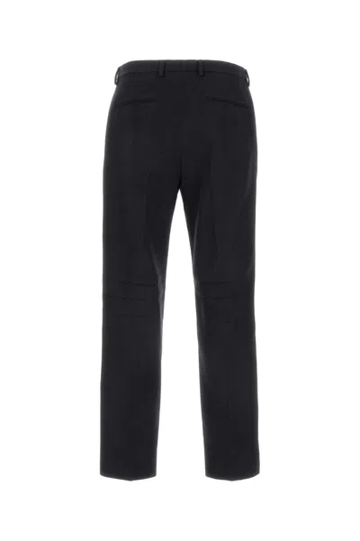 Gucci Wool Blend Twill Bush Trousers