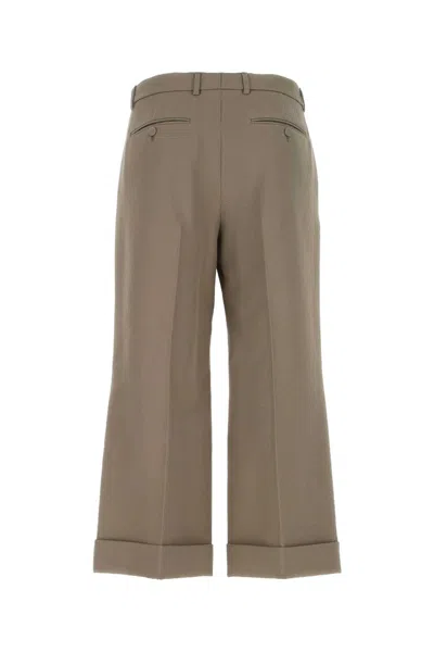 Gucci Textured Gabardine Cropped Pant