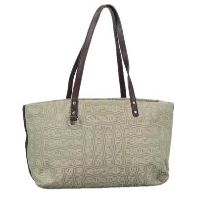 Pre-owned Ferragamo Gancini Canvas Tote Bag () In Multi