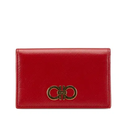 Pre-owned Ferragamo Color Leather Card Case () In Multi