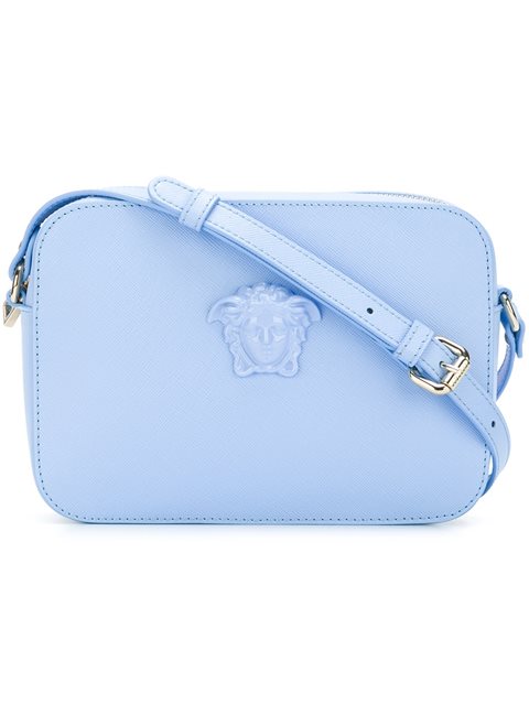 palazzo calf leather shoulder bag