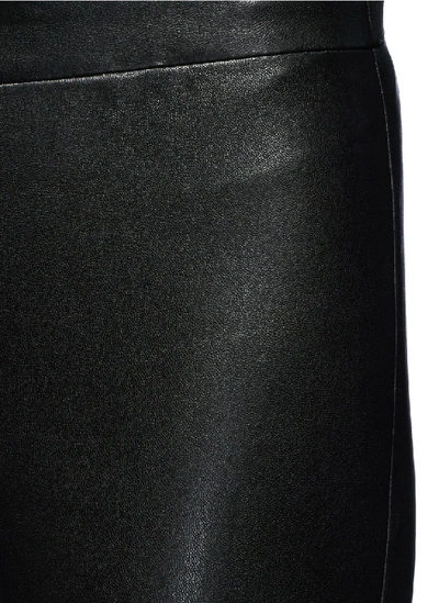 Shop J Brand 'edita' Lambskin Leather Leggings