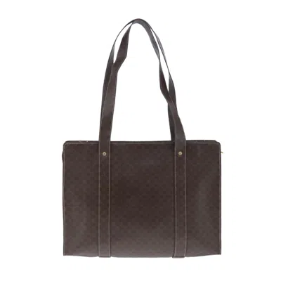 Pre-owned Celine Céline Brown Canvas Shoulder Bag ()