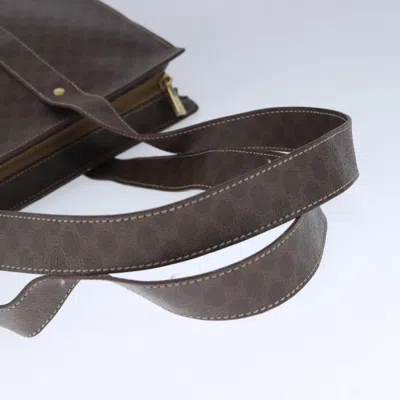 Pre-owned Celine Céline Brown Canvas Shoulder Bag ()