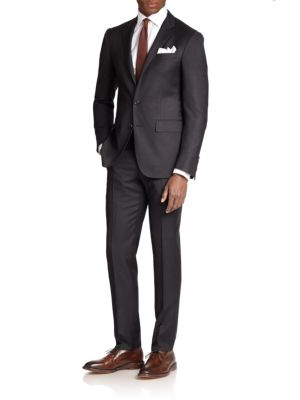 polo wool twill suit