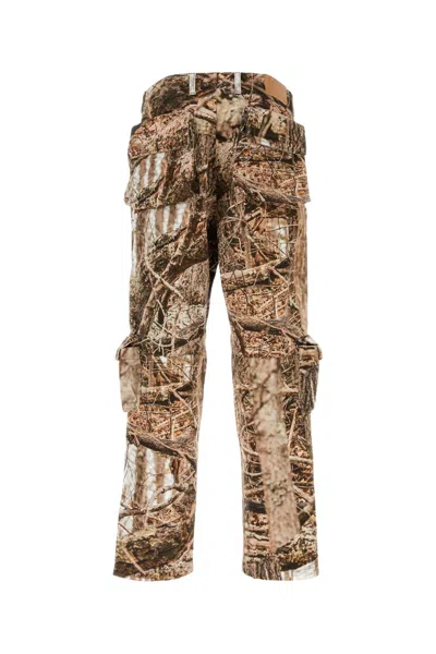 1989 Studio Beige Camouflage Cargo Trousers
