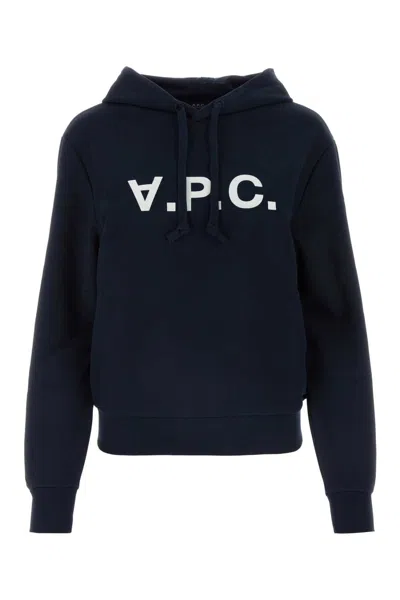 Apc A.p.c. Sweatshirts In Blue