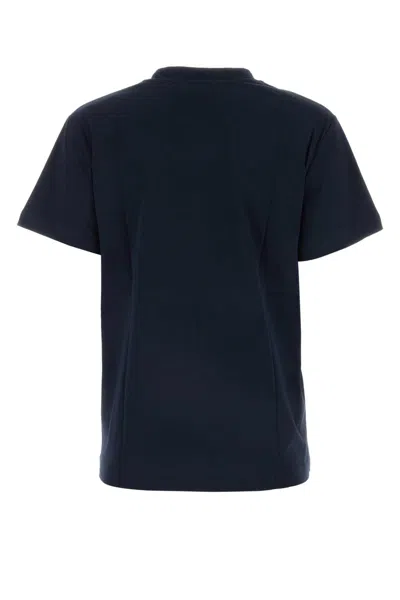 Apc A.p.c. Midnight Blue Cotton T Shirt In Blue