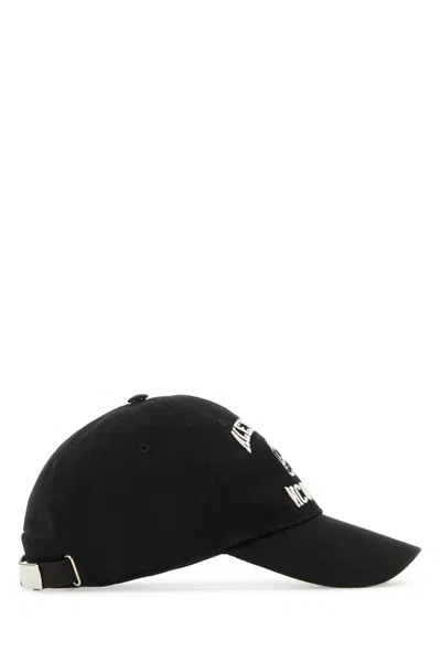 Alexander Mcqueen Embroidered Cotton-twill Baseball Cap