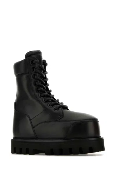 Alexander Mcqueen Combat Boots