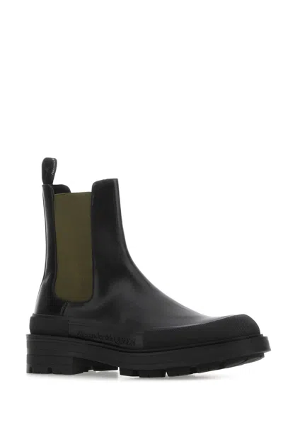 Alexander Mcqueen Boxcar Ankle Boots