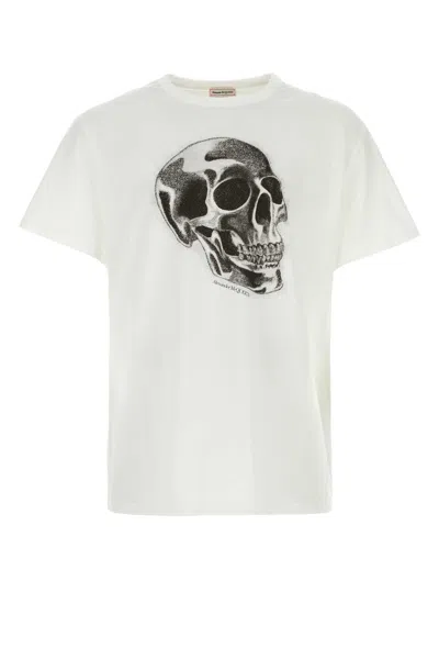 Alexander Mcqueen Skull Print Crewneck T-shirt