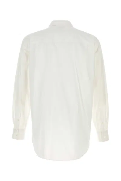 Alexander Mcqueen Classic Tailored Poplin Shirt For Men