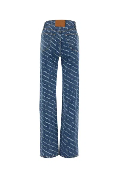 Alexander Wang Denim Jeans Featuring Belt Loops