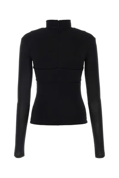Ambush Long Sleeved Halterneck Top With Cut-out Details