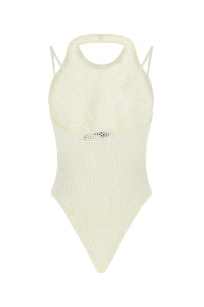 Andrea Adamo Halterneck Knitted Bodysuit