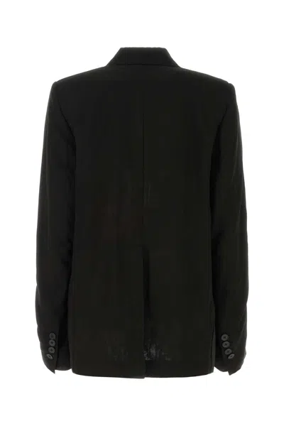 Ann Demeulemeester Black Sigle Breasted Blazer