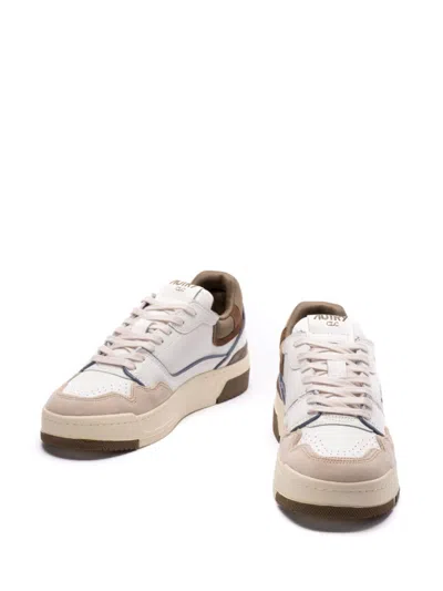 Autry Low-top Sneakers With Textured Panels And Cushioned Sole