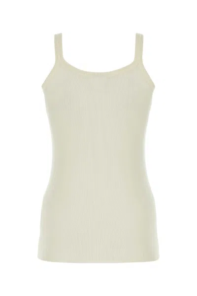 Bottega Veneta Ribbed Wool Sleeveless Top