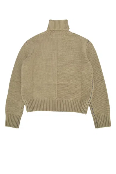 Burberry Beige High Neck Sweater
