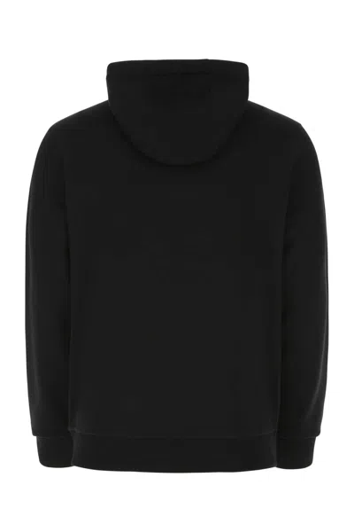 Burberry Black Cotton Sweatshirt In Black