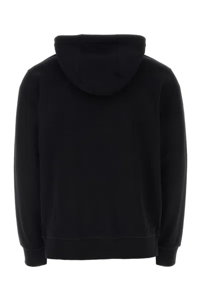 Burberry Black Cotton Sweatshirt In Black