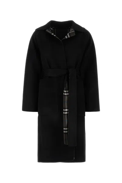 Burberry Mid-length Reversible Wool Car Coat
