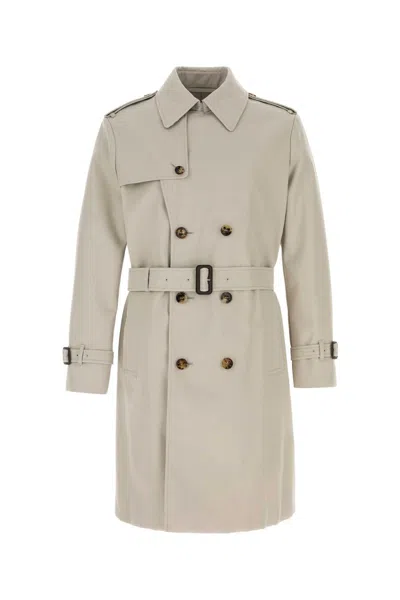 Burberry Belted Cotton-gabardine Trench Coat