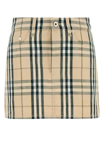 Burberry Check Denim M