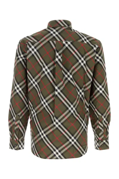 Burberry Embroidered Poplin Shirt