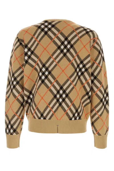 Burberry Ered Wool And Mohair Pullover Sweater