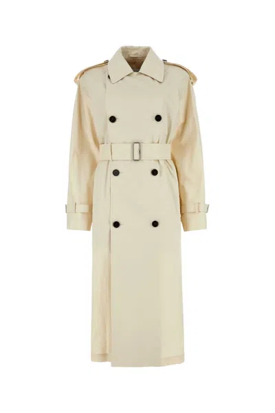 Burberry Structured Belted Trench Coat