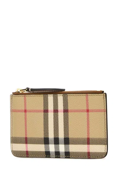 Burberry Kelbrook Check Zip Wallet