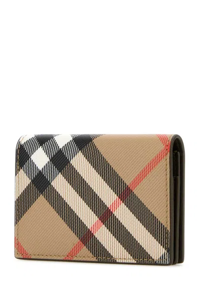 Burberry Printed E-canvas Card Holder