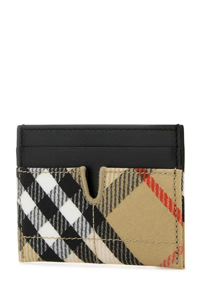 Burberry Printed E-canvas Card Holder