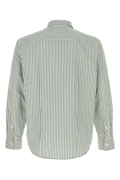 Burberry Shirt Striped Pattern Collar Button-down