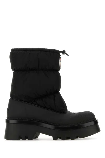 Chloé Chloe Black Nylon And Rubber Raina Boots