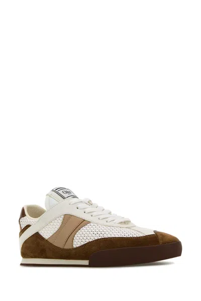 Chloé Chloe Kick Leather Sneaker In White
