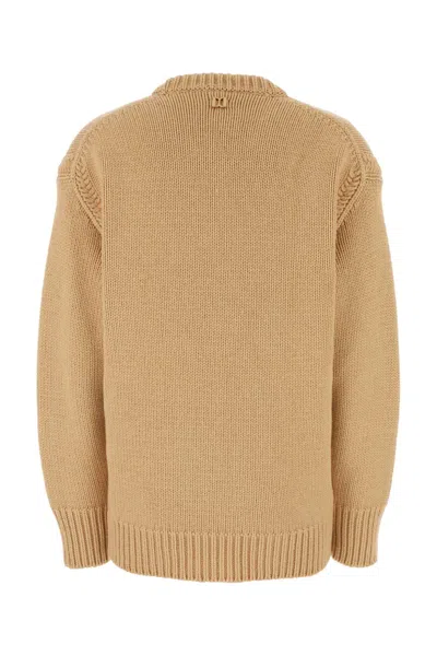 Chloé Chloe Skin Pink Cashmere Blend Oversize Sweater