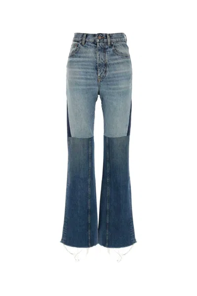 Chloé Patchwork Denim Jeans