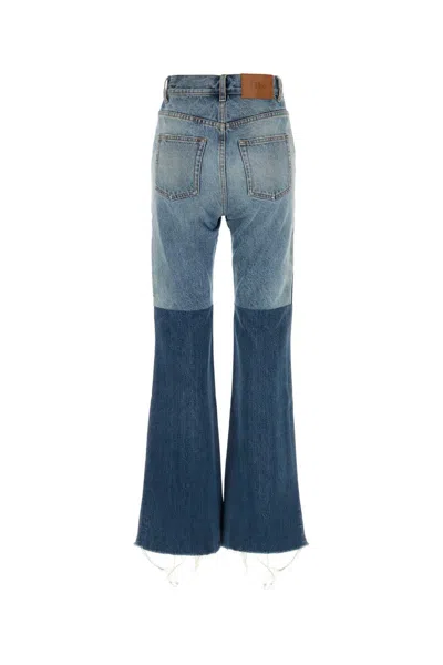 Chloé Patchwork Denim Jeans