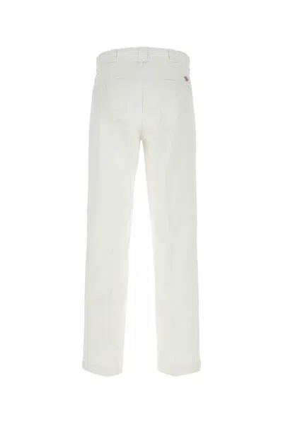 Dickies White Polyester Blend Pant