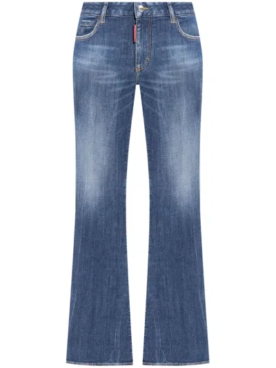 Dsquared2 Mid-rise Flared Jeans