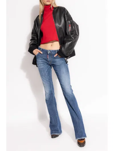 Dsquared2 Mid-rise Flared Jeans