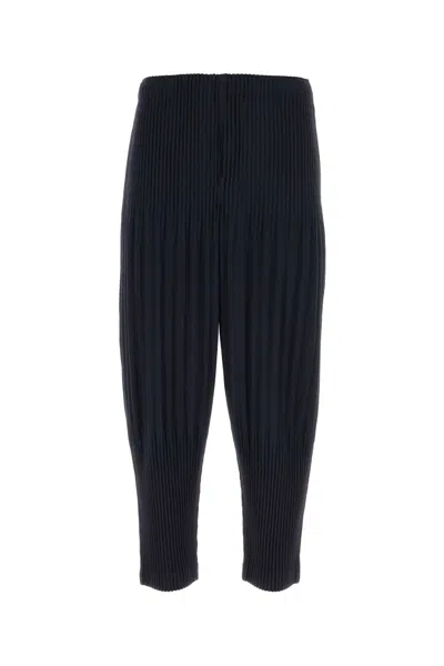 Issey Miyake Basics Plissé Tapered Trousers