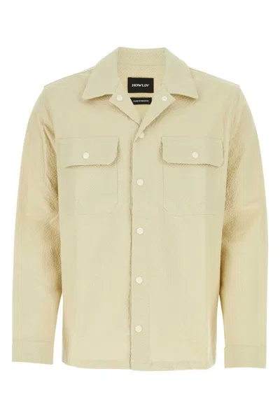 Howlin' Howlin Sand Stretch Cotton Magic Work Shirt In Neutral