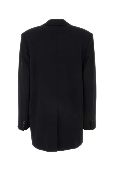 Isabel Marant Black Stretch Polyester Blend Oceany Blazer