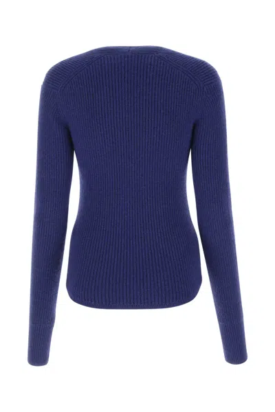 Isabel Marant Women Blue Wool Blend Bailey Sweater